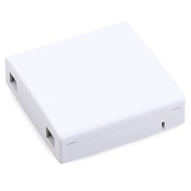 comprar Caja interior de la terminación del plástico FTTH, caja de la terminación del cable de Outle de la pared de 2 fibras online manufacture
