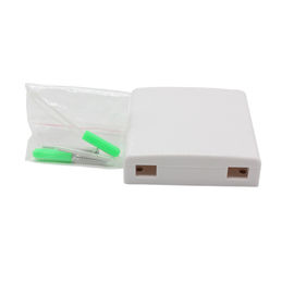 comprar 2 caja óptica de la terminación del puerto FTTH con el escudo/la mini caja terminal interior online manufacture