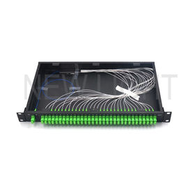 comprar El divisor óptico de la entrada del ST E2000 del SC FC del LC, estante montó el tipo divisor óptico de 1x32 online manufacture