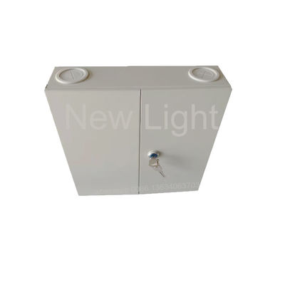 comprar Caja de distribución de fibra óptica de montaje en pared impermeable de 48 puertos y panel de conexión para uso en exteriores e interiores online manufacture