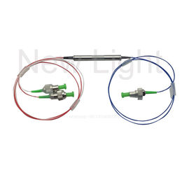 comprar 3 el ITU óptico del dispositivo de Mux Demux 100Ghz 200Ghz 1x2 DWDM de los puertos canaliza online manufacture