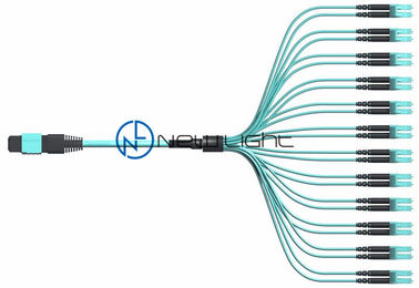comprar 1300nm 24 varón o pérdida de inserción femenina 0.5dB del cable de la fibra MPO MTP online manufacture