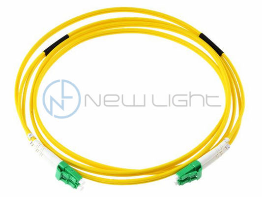 comprar Cable de Fibra Óptica LC APC SM G657A2 Verde 9/125um para Interiores con Baja Pérdida de Inserción online manufacture