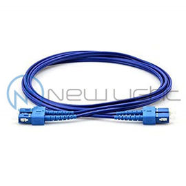 comprar Cordones de remiendo a dos caras óptico de la fibra acorazada azul del color del SC UPC 2,0 online manufacture