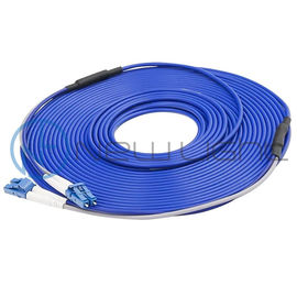 comprar LC a dos caras al cordón de remiendo acorazado de 3,0 fibras ópticas del metal del LC CATV online manufacture