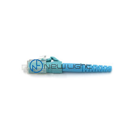 comprar Conectores de la fibra óptica del LC 0.9m m 2.0m m 3.0m m de la aguamarina de OM3 OM4 online manufacture