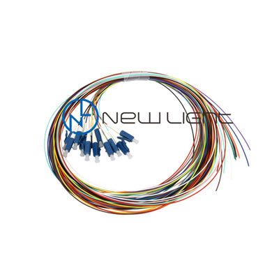 comprar Coleta de la fibra óptica de la base el 1.5M 0.3dB LC de la telecomunicación 12 online manufacture