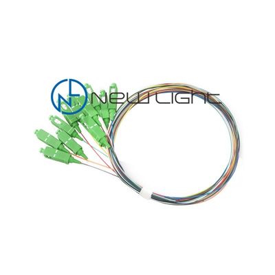 comprar Cable de fribra óptica flojo del tubo hacia fuera OM3 LC/UPC del paquete de la fan online manufacture