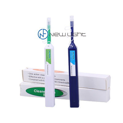 comprar Limpiador de conectores de fibra óptica con manga de zirconio con limpieza de un solo clic y más de 800 limpiezas para conectores SC FC ST online manufacture