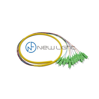 comprar Coleta floja rugosa 0.9m m de la fibra del Sc del tubo 12core online manufacture