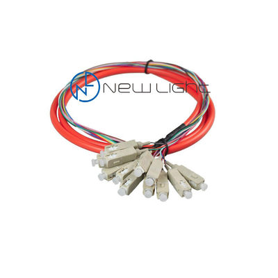 comprar Suelte el cable de fribra óptica con varios modos de funcionamiento 12core CATV del almacenador intermediario 0.9m m online manufacture
