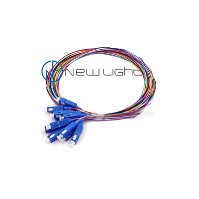 comprar coleta floja de la fibra con varios modos de funcionamiento del almacenador intermediario del SC 12core del ST de 10G LC online manufacture