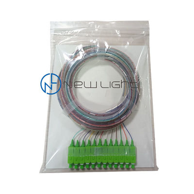 comprar Conector SC APC de fibra óptica con longitud de onda de 1310 nm y baja pérdida de inserción para redes FTTH online manufacture