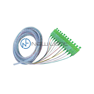 comprar cordón de remiendo óptico de la fibra del SC OFNR LSZH del duplex de 3M OM3 FTTH online manufacture