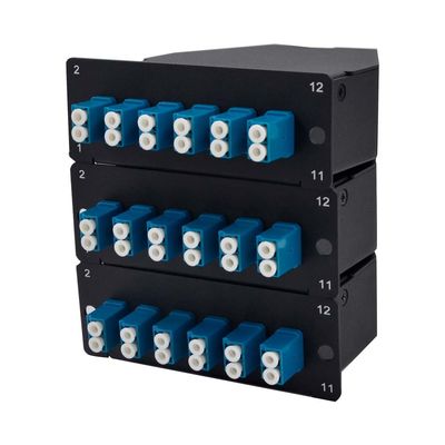 comprar Tipo B del casete PBT LGX de la fibra óptica de la élite del SC 24F de MPO con varios modos de funcionamiento online manufacture
