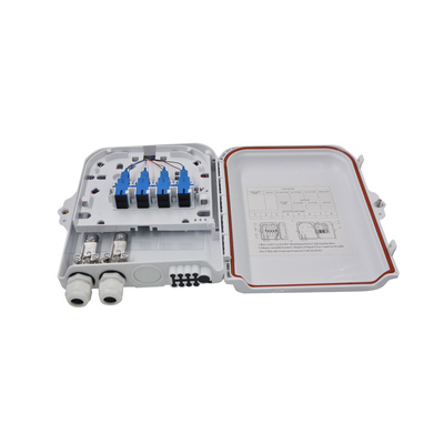 comprar Pared de la caja de la terminación de red del divisor del PLC del casete de la base del ABS 8 aumentable online manufacture