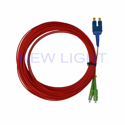 comprar El SC/el Lc al cable a dos caras con varios modos de funcionamiento LSZH 3M del remiendo de la fibra óptica del Lc modificó para requisitos particulares online manufacture