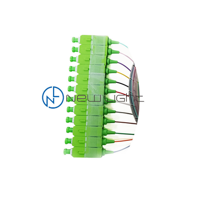 comprar SC del color el 1M Fiber Optic Pigtail de LSZH 12/E2000/cola de la fibra óptica de FC/del ST online manufacture