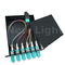 96 base LC - caja de distribución óptica de la fibra masculina de MPO o caja de distribución de FTTH
