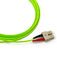 OM5 cable LC UPC - modo multi del remiendo de la fibra óptica del duplex de 1 M del PVC del SC