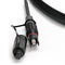 Cable a una cara con varios modos de funcionamiento impermeable de la fibra del cordón de remiendo de la fibra óptica del SC del cable de descenso OM3