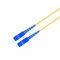 Cordón de remiendo a dos caras azul de la fibra óptica del SC del solo modo 1310nm del cable/SC UPC de la fibra