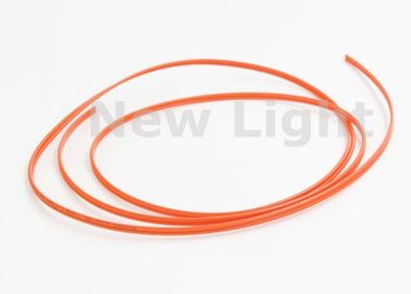 Solo modo de 3M del duplex de la fibra óptica del cable anaranjado del remiendo con el retraso que inflama
