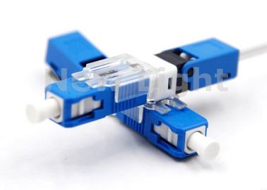 Tipo integrado polaco del UPC del conector de la fibra óptica rápidamente para los mercados de FTTH