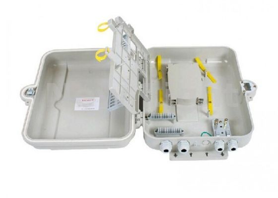 Caja de Terminación FTTH de 48 Puertos con Material de Aleación de PC y Protección IP55 para Redes de Fibra Óptica