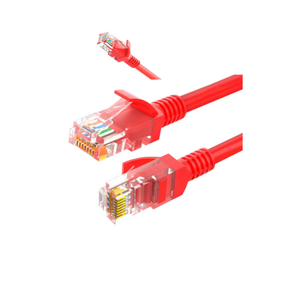 Cable de parche de red Cat6 certificado por UL con prueba de continuidad 100% cobre desnudo dorado 24AWG UL/ETL/CE/FCC