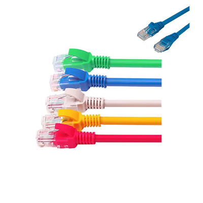 Cable de parche de red Cat6 Ethernet Conductores de cobre puro 4P/6P/8P Varios diámetros