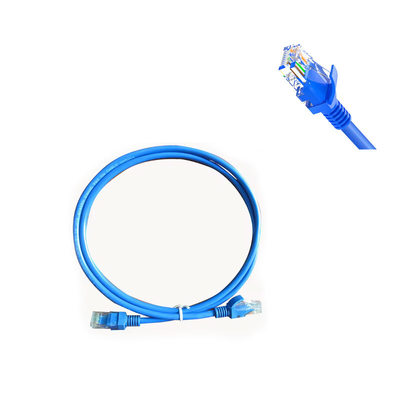 Cable de parche de doble blindaje Cat6a certificado por UL para transmisión a larga distancia