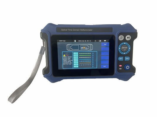 Herramientas de fibra óptica con distancia de prueba de 5m-80KM, pinzas de acero de alto carbono y fuente de luz LD para pruebas precisas