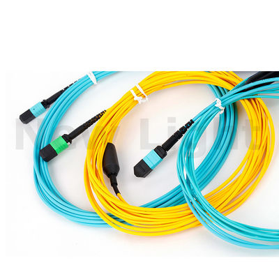 Cable MPO MTP de modo único con longitud personalizada y alta precisión para centros de datos