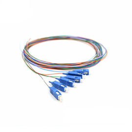 Cable de fribra óptica de la coleta del solo modo longitud de 1 M para la terminación activa de Dvice
