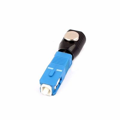 Adaptador de Fibra Óptica SC UPC Conector Monomodo Adaptador de Fibra Desnuda con Repetibilidad >1000 Veces