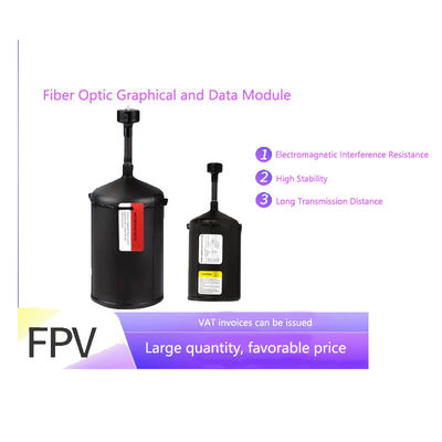 UAV mono-modo multi-modo de fibra óptica para la transferencia de datos de alta velocidad con comunicación bidireccional