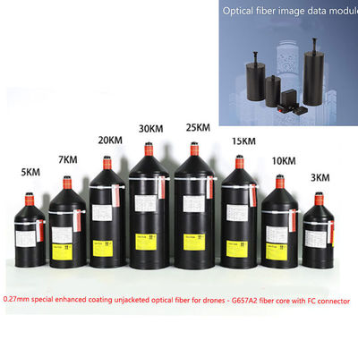 Cable de fibra óptica UAV de grado militar con opciones monomodo y multimodo e interfaz FC para conectividad mejorada