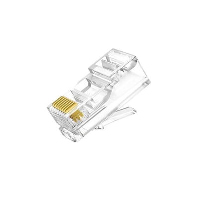 Conectores para cables Ethernet RJ45 de tipo CAT5e/CAT6/CAT7 a granel - Probados por Fluke, de grado industrial