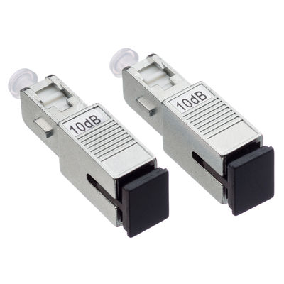 Atenuador de Fibra Óptica Monomodo 9/125 µm con Atenuación de 1-30 dB y Conector SC/UPC para Control Preciso de Señal