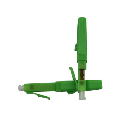 Cordón de parche de fibra óptica con conector LC ISO9001 ROHS certificado 12 núcleos OM3 para soluciones FTTA con ≥1000 veces de durabilidad y ≤0.2dB de pérdida de inserción