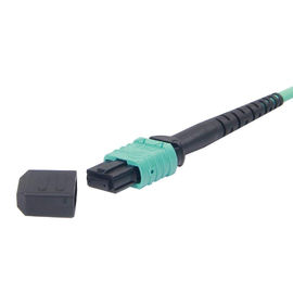 base de alta densidad del diseño 40GbE 8 del cable de los 3.3ft MPO MTP para los transmisores-receptores de QSFP