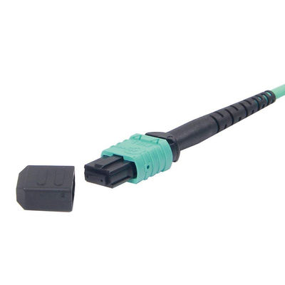 3.3ft MPO MTP Cable Diseño de alta densidad 40GbE 8 Material LSZH para transceptores QSFP
