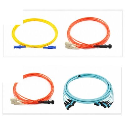 Rápida entrega de fibra óptica de fibra óptica simple certificada ISO 9001 con OS2 G652D SM Fibra para proyectos de telecomunicaciones