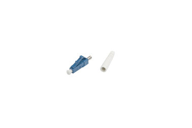 pérdida de inserción azul a una cara del color 0.3dB del conector del LC de la fibra del solo modo de 2.0m m