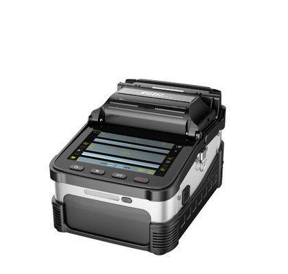 Completo conjunto de herramientas de fibra óptica Máquina automática de empalme de fusión con prueba de tensión estándar 2N y enfoque automático de seis motores