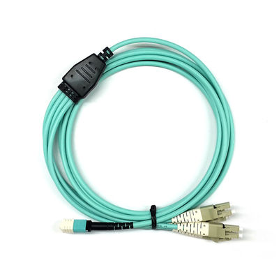 Conector de cable MPO MTP de núcleo con diseño modular y garantía de 3 años para redes de fibra óptica de alta densidad