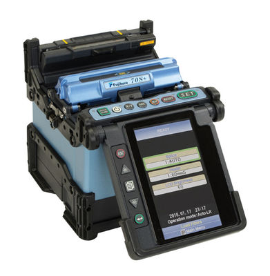 Fujikura 70S+ Fusion Splicer con tiempo de empalme de 6 segundos 9 segundos calefacción de tubos y comunicación inalámbrica Bluetooth