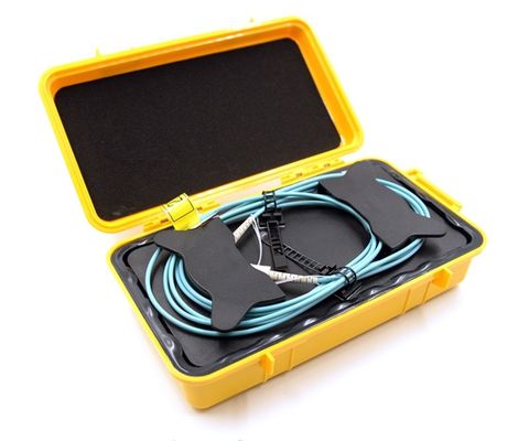 Cables de parche de fibra óptica multimodo OTDR con conector SC-SC de 3,0 mm LSZH OM3 50/125 para pruebas precisas