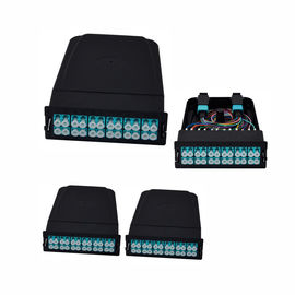 Método estándar A del adaptador del conector/LC del OEM Mpo Mtp del casete a dos caras de Mpo Mtp
